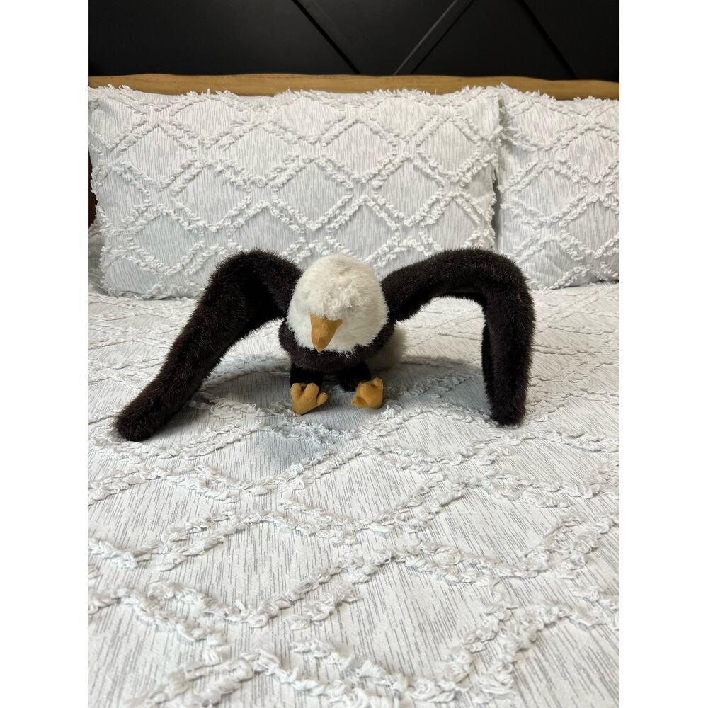 Furry Folk Puppet Folkmanis Bald Eagle Plush Made in USA